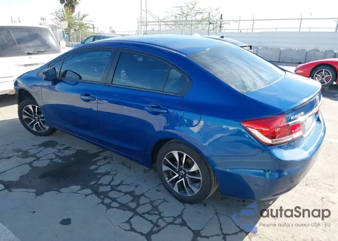 2014 Honda Civic Ex z USA, uszkodzony, nr VIN 19XFB2F89EE225612